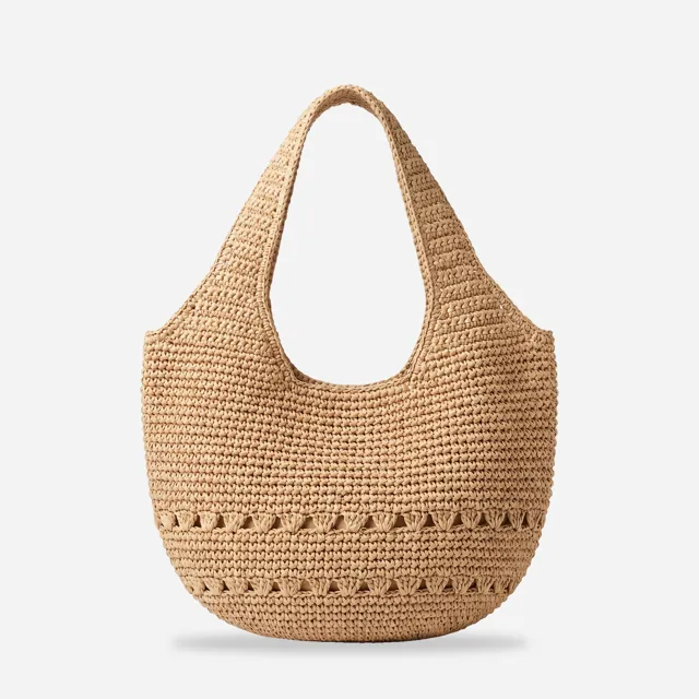 Una seconda borsa su fondo bianco